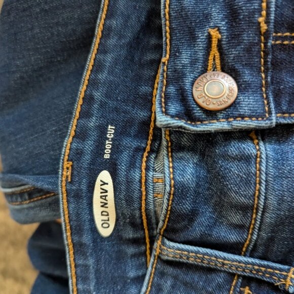 Old navy Boot Cut Blue Denim Jeans - Picture 5 of 7